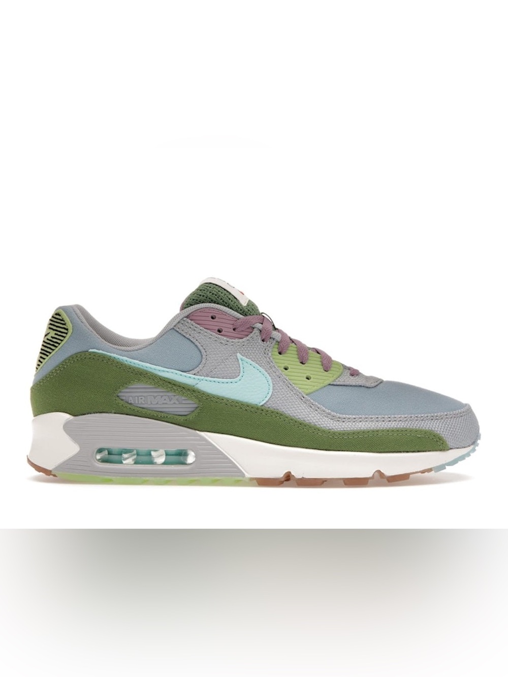 Nike Air Max 90 SE Sun Club Worn Blue Treeline Men’s Size 9 Preowned